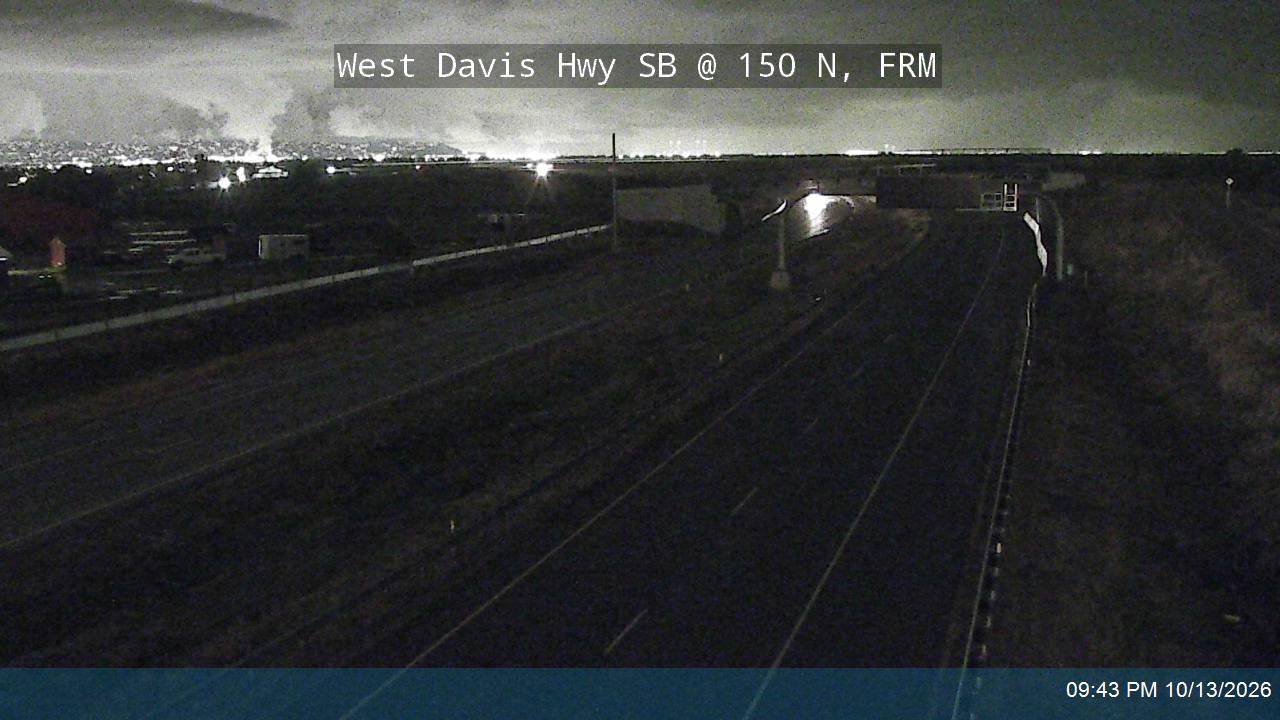 West Davis Hwy / SR-177 SB @ 150 N / MP 3.04, FRM