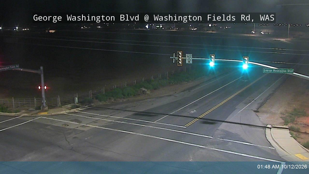 George Washington Blvd / 3650 S @ Washington Fields Rd, WAS