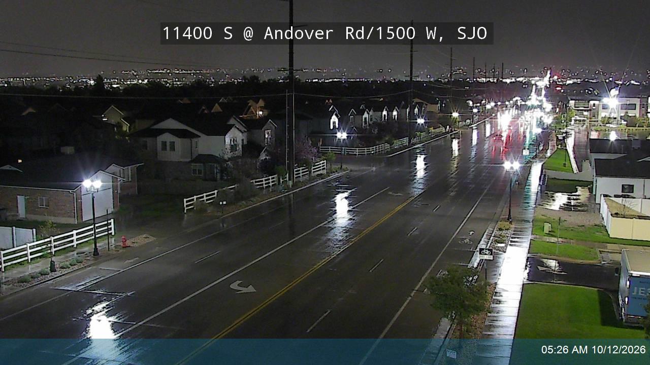 11400 S / SR-175 @ Andover Rd / 1500 W, SJO