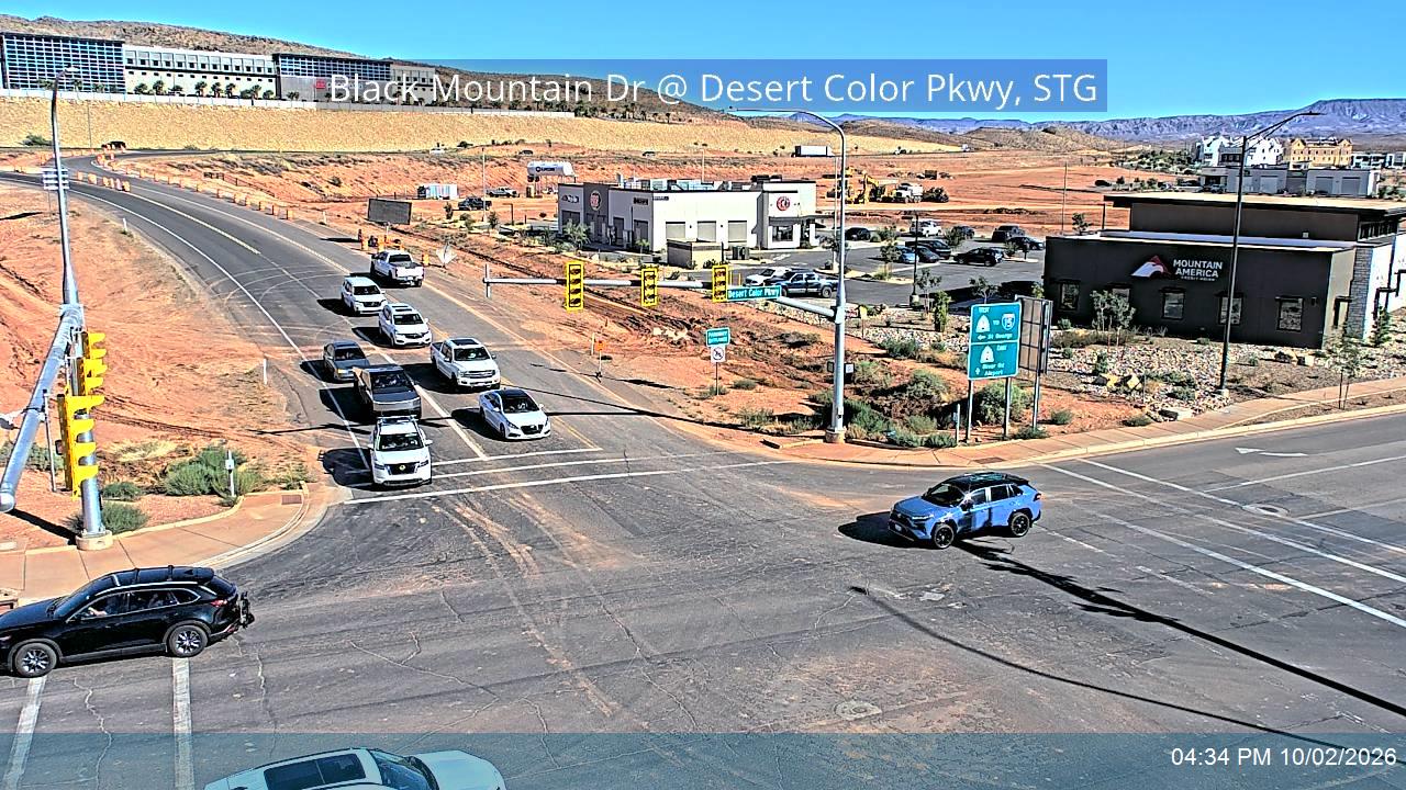 Southern Pkwy / SR-7 / SB Ramp (Black Mountain Dr) @ Desert Color Pkwy, STG