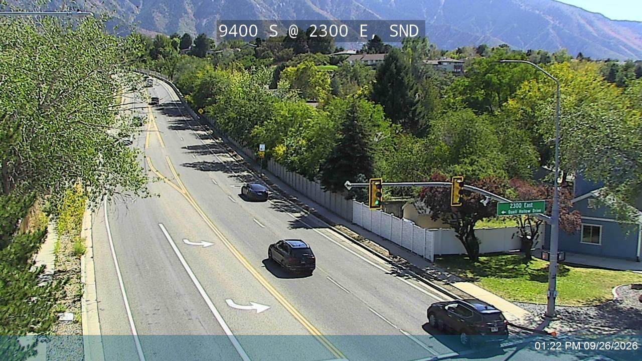 9400 S / Little Cottonwood Rd / SR-209 @ 2300 E / Quail Hollow Dr, SND
