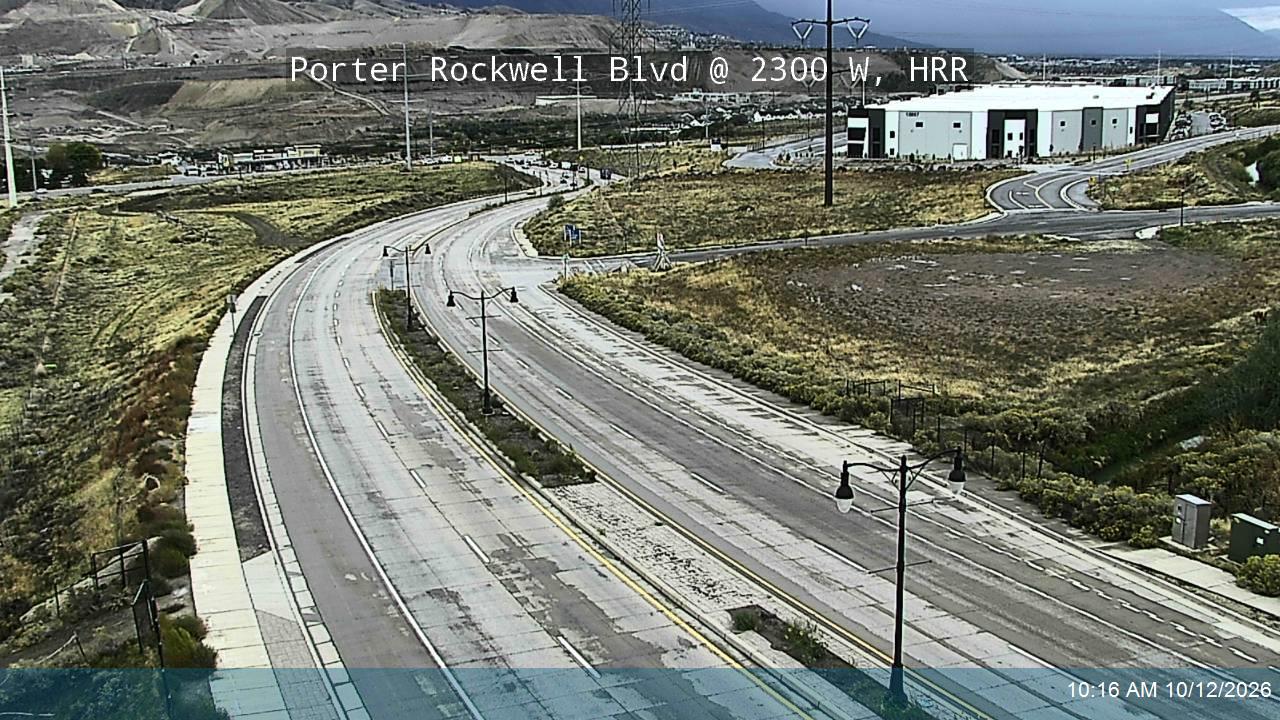 Porter Rockwell Blvd @ 2300 W, HRR