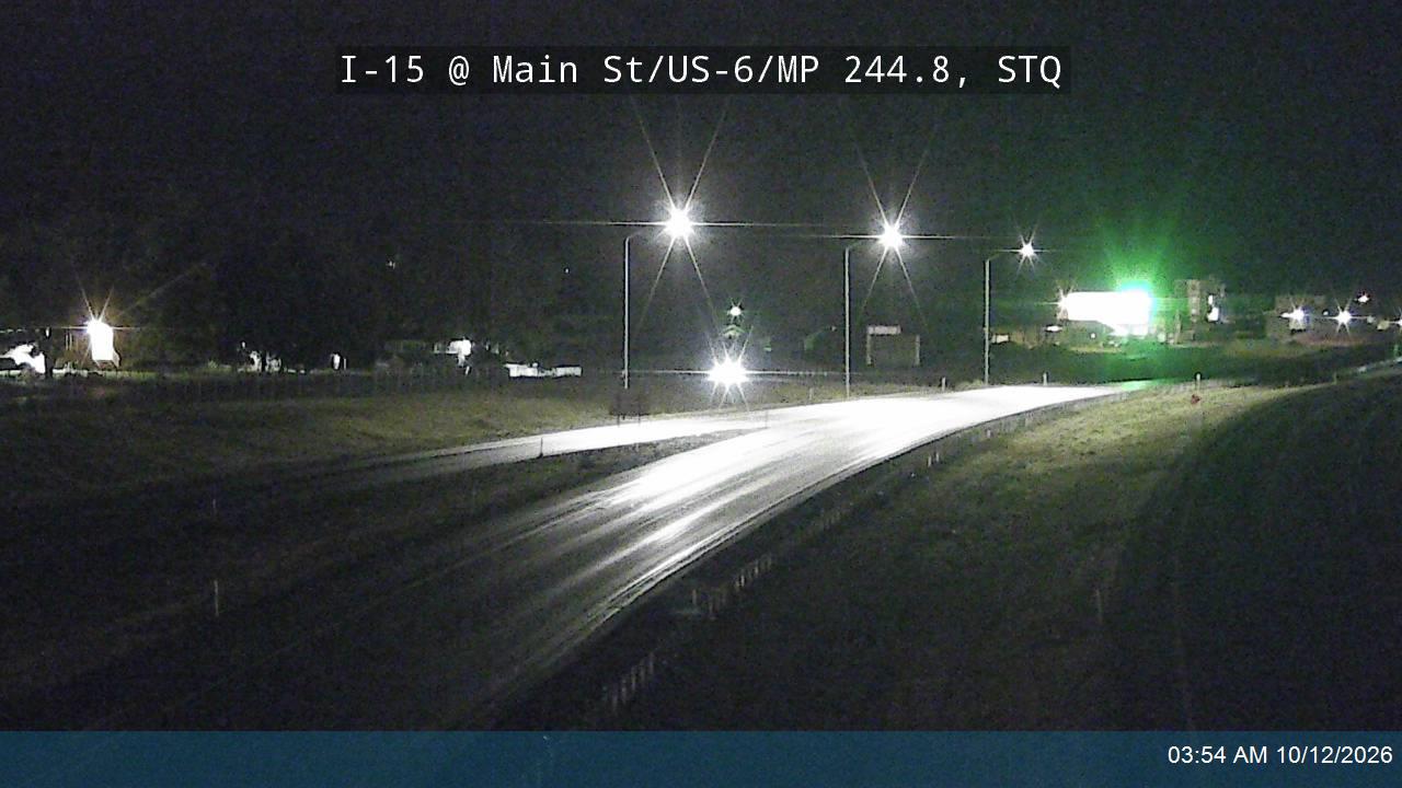 I-15 @ Main St / US-6 / MP 244.8, STQ