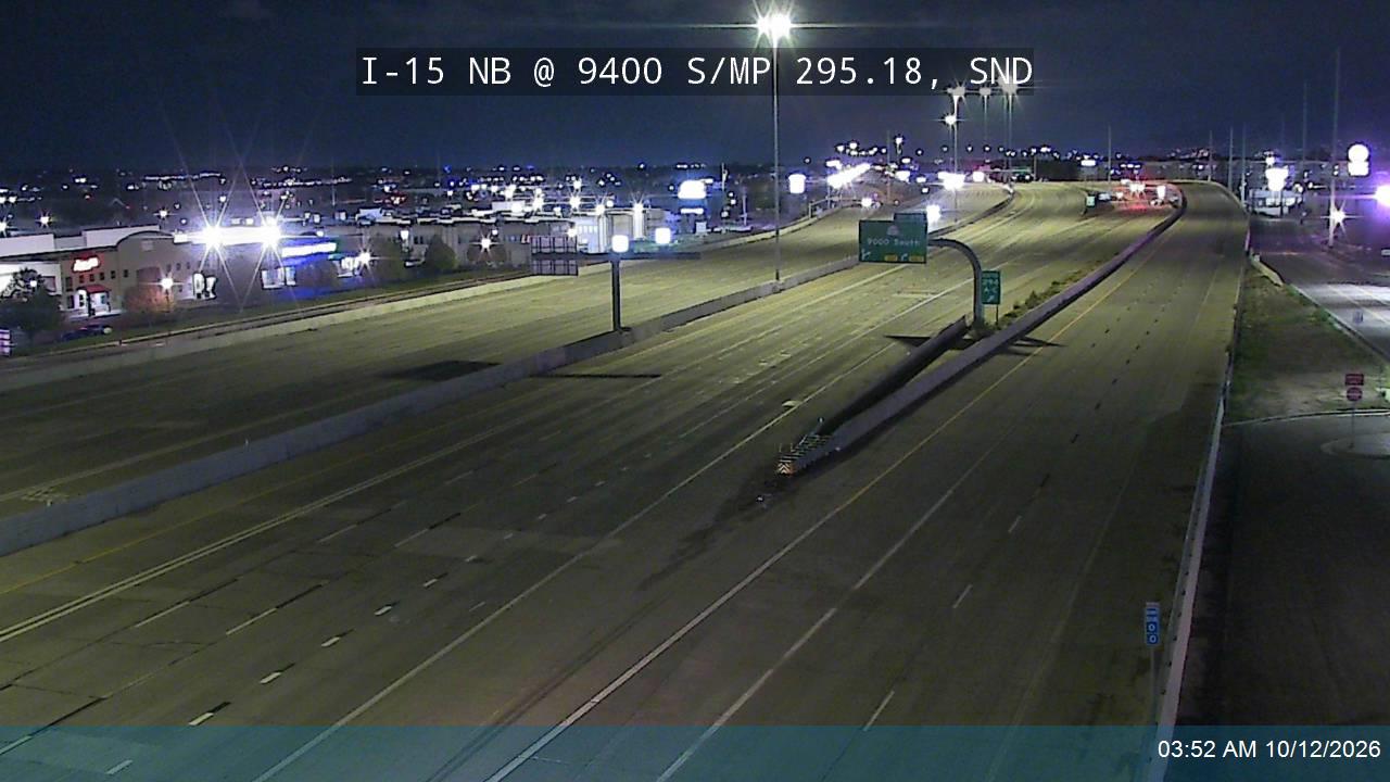 I-15 NB @ 9400 S / MP 295.18, SND