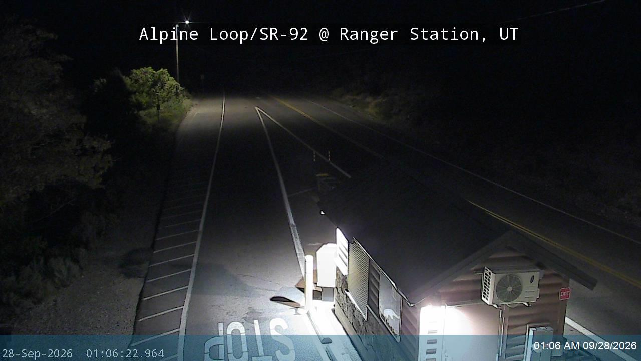 Alpine Loop / SR-92 @ Ranger Station / MP  7.99, UT