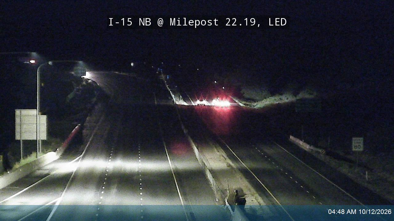 I-15 NB @ Milepost 22.19, LED