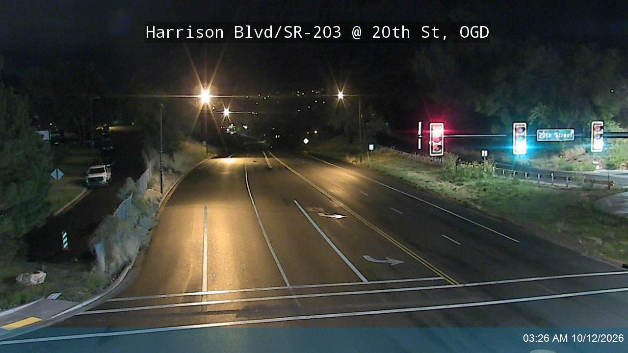 Harrison Blvd / 1200 E / SR-203 @ 20th St, OGD