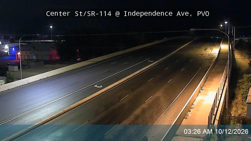 Center St / SR-114 @ Independence Ave, PVO