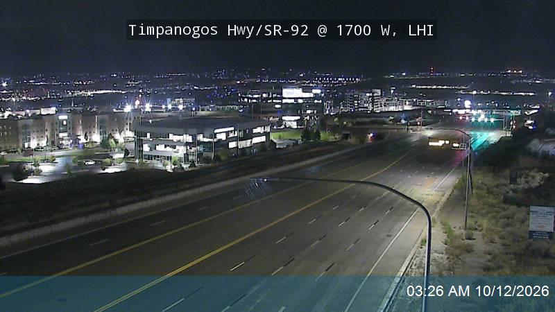 Timpanogos Hwy / 3500 N / SR-92 @ 1700 W / MP 0.88, LHI