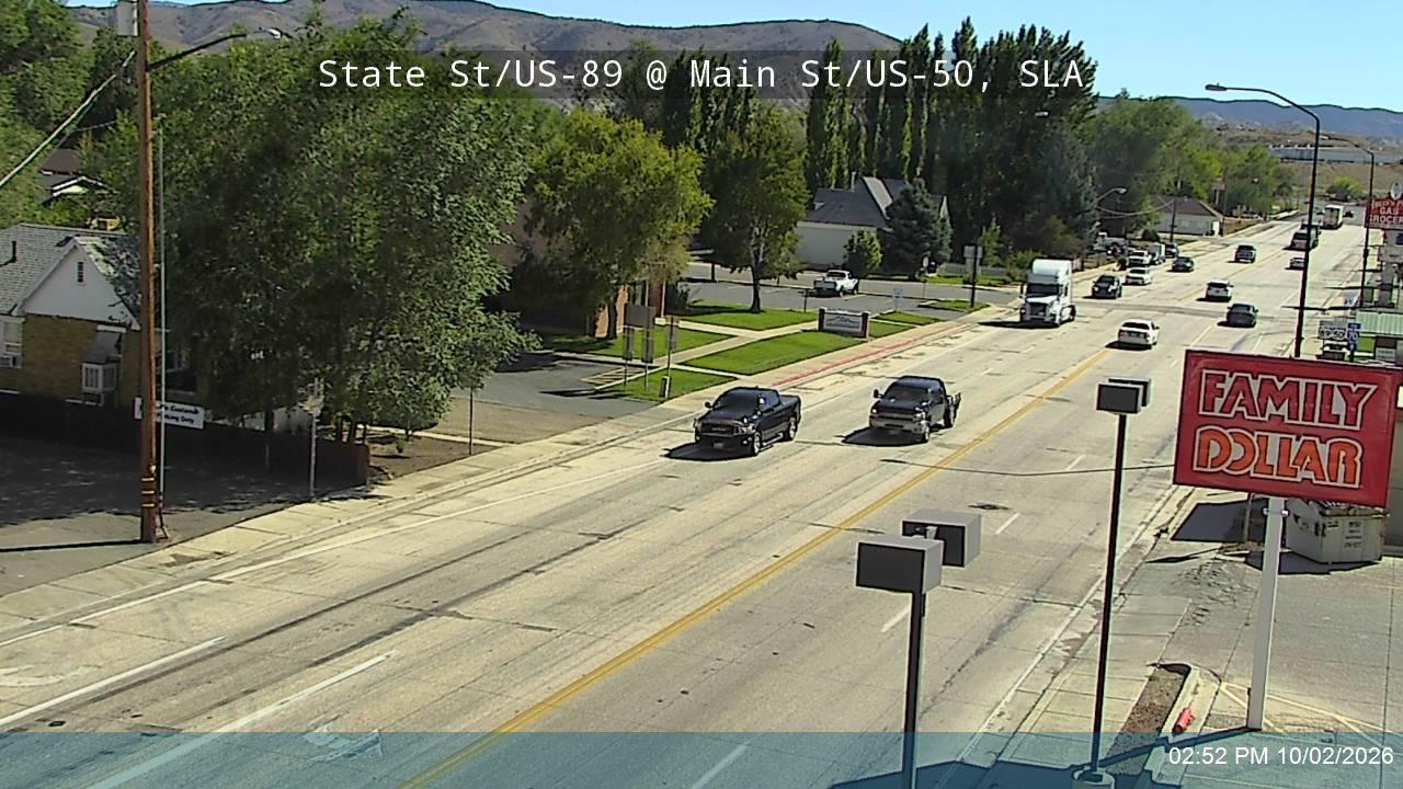 State St / US-89 @ Main St / US-50, SLA