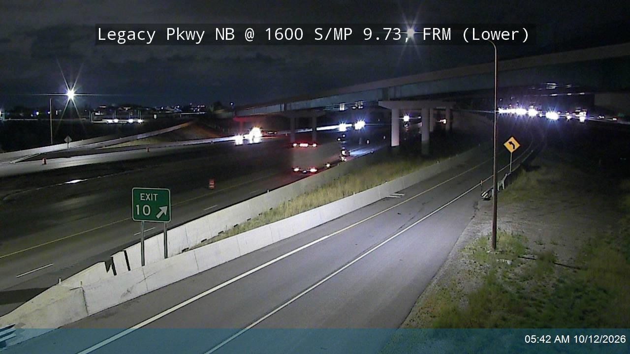 Legacy Pkwy / SR-67 NB @ 1600 S / MP 9.73, FRM (Lower)