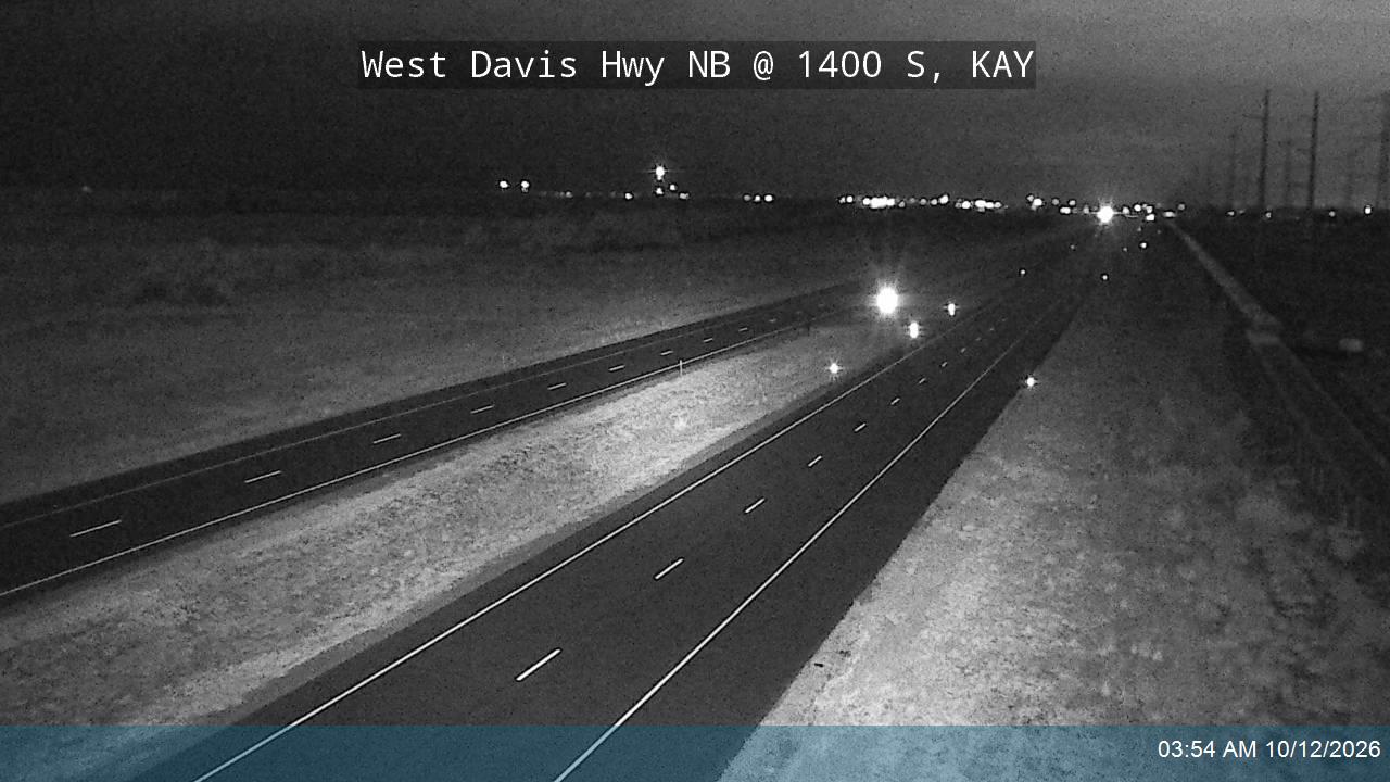 West Davis Hwy / SR-177 NB @ 1400 S / MP 5.74, KAY