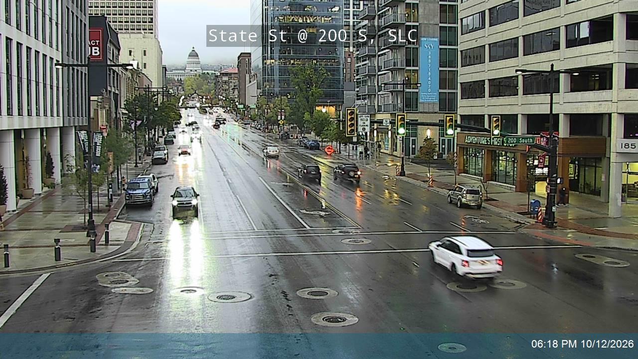 State St / SR-186 @ 200 S, SLC