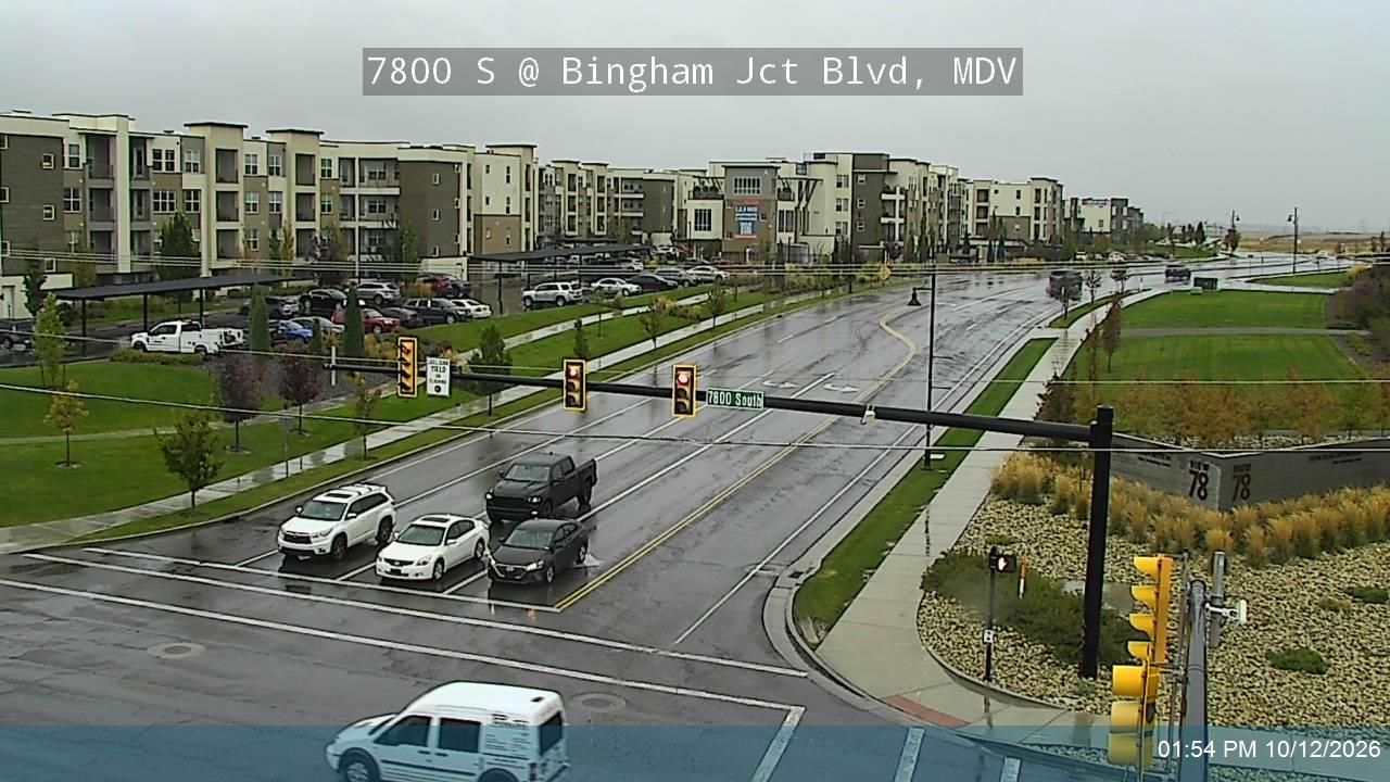 Center St / 7800 S @ Bingham Jct Blvd / 880 W, MDV