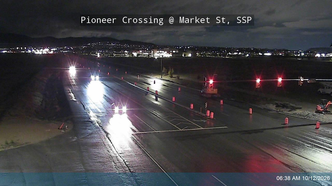 Pioneer Crossing / SR-145 @ Market St, SSP