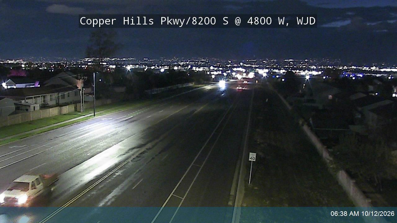 Copper Hills Pkwy / 8200 S @ 4800 W, WJD