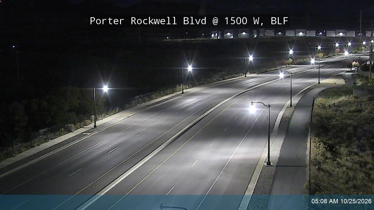 Porter Rockwell Blvd / SR-131 @ 1500 W, BLF