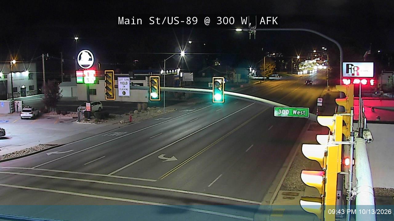 Main St / US-89 @ 300 W, AFK