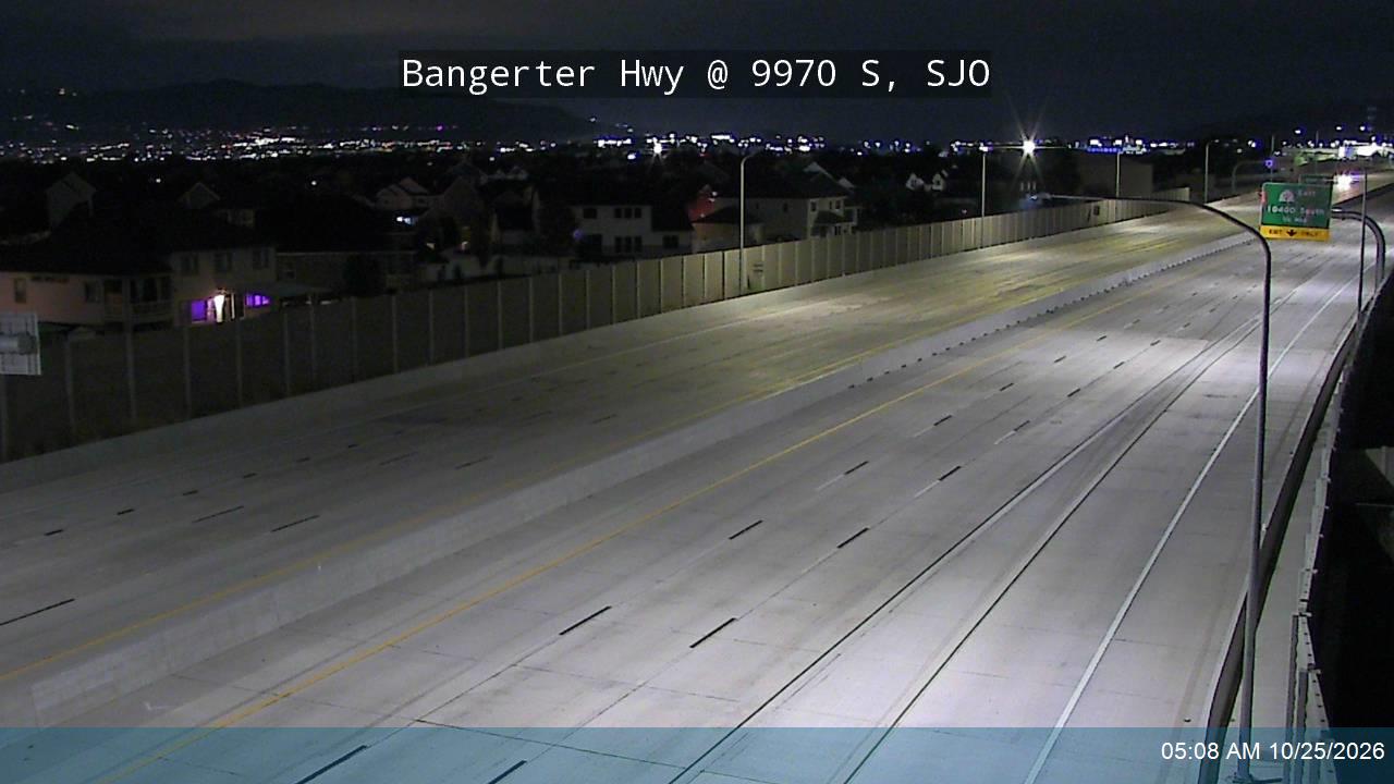 Bangerter Hwy / SR-154 @ 9970 S / MP 9.97, SJO