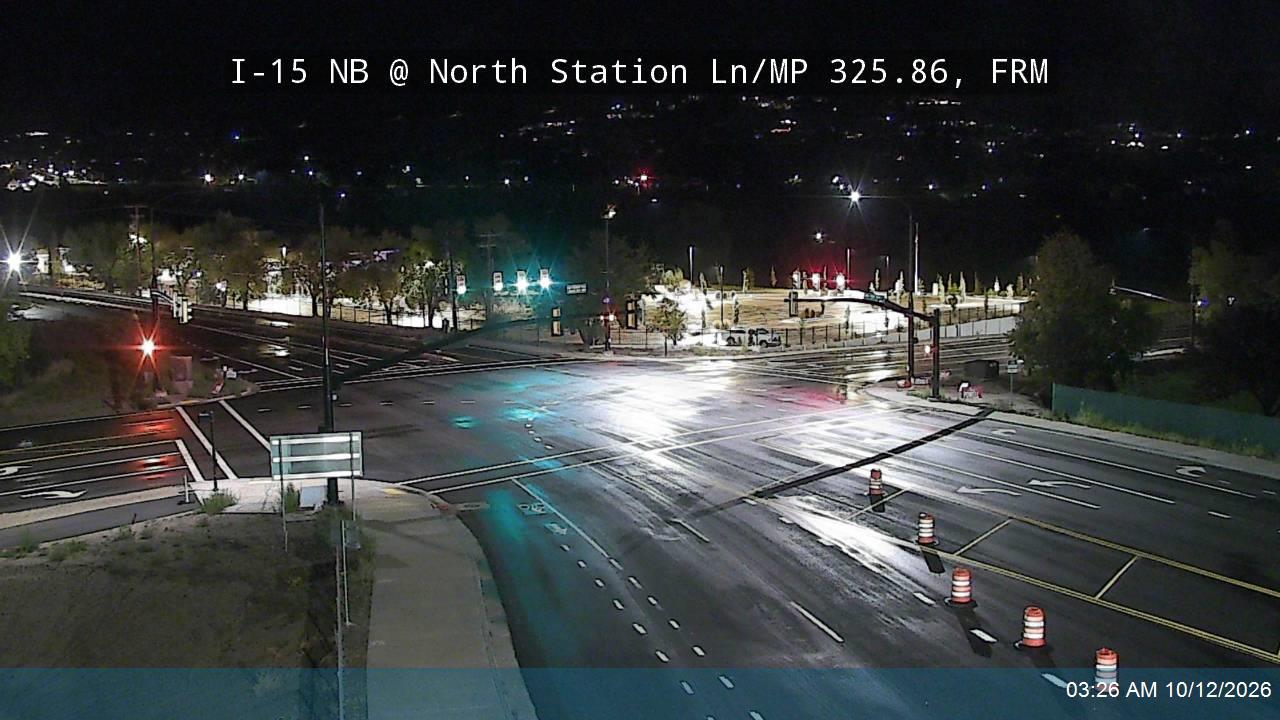 I-15 NB Ramps @ North Station Ln / MP 325.86, FRM