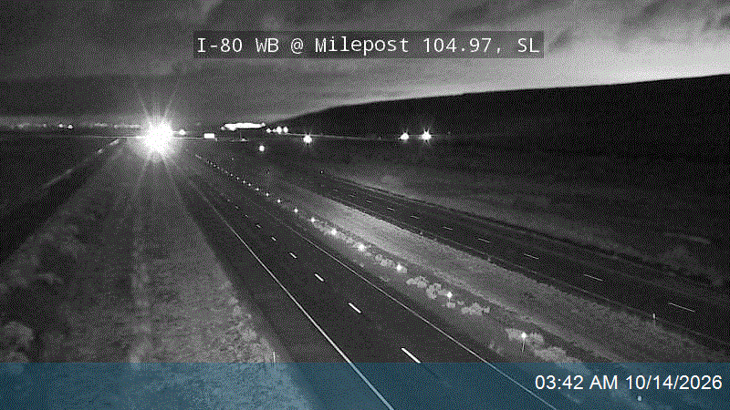 I-80 WB @ Milepost 104.97, SL