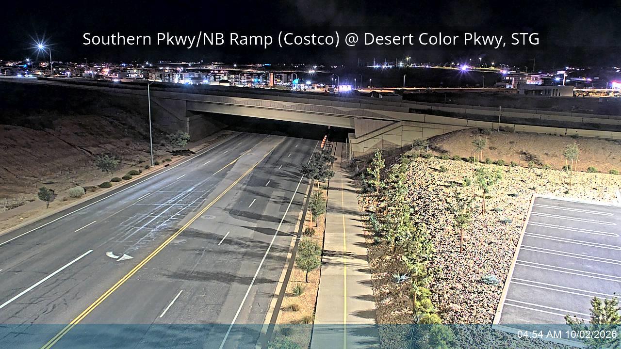Southern Pkwy / SR-7 NB Ramp (Costco) @ Desert Color Pkwy, STG