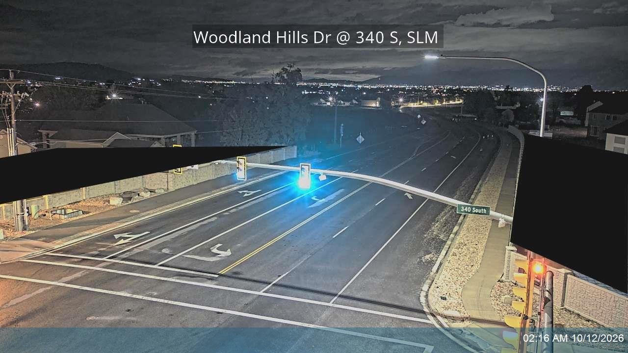 Woodland Hills Dr / 950 E @ 340 S, SLM