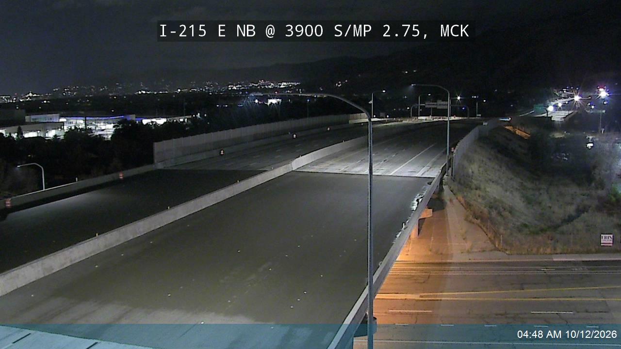 I-215 E NB @ 3900 S / MP 2.75, MCK
