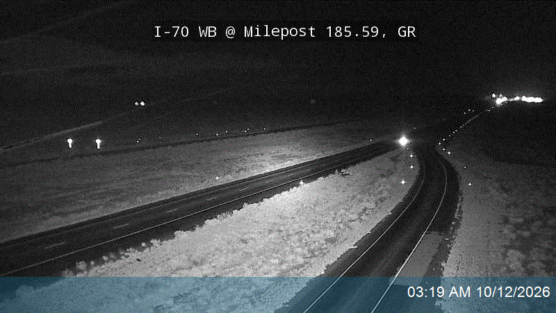 I-70 WB @ Milepost 185.59, GR