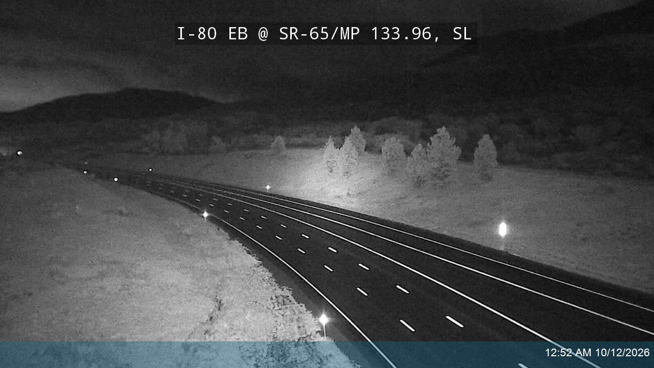 I-80 / Parleys Canyon EB @ East Canyon / SR-65 / MP 133.96, SL
