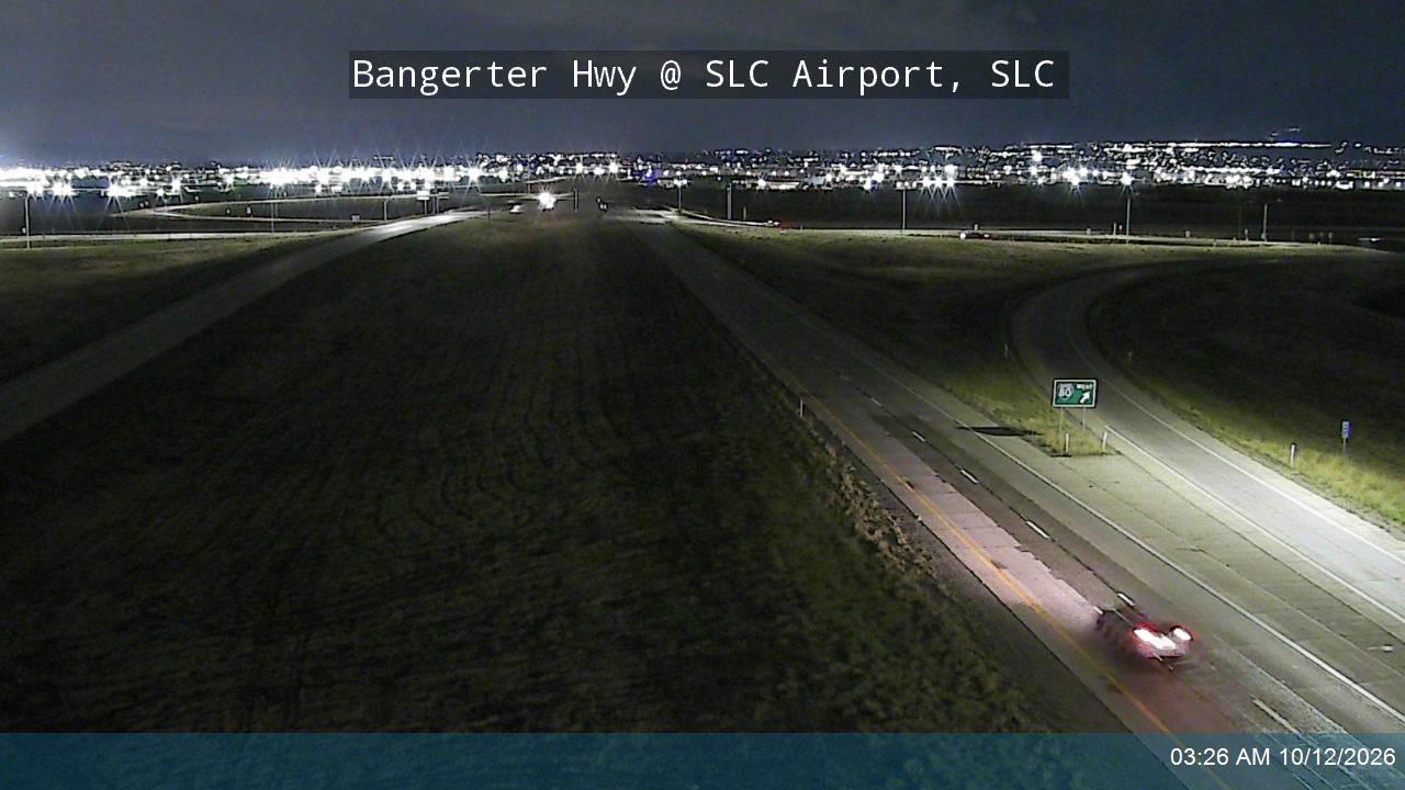 Bangerter Hwy / SR-154 @ SLC Airport / N of I-80  / MP 24.1, SLC