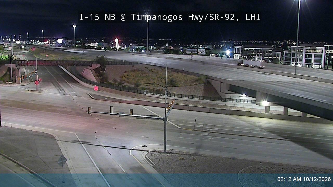 I-15 NB @ Timpanogos Hwy / SR-92 / MP 284, LHI