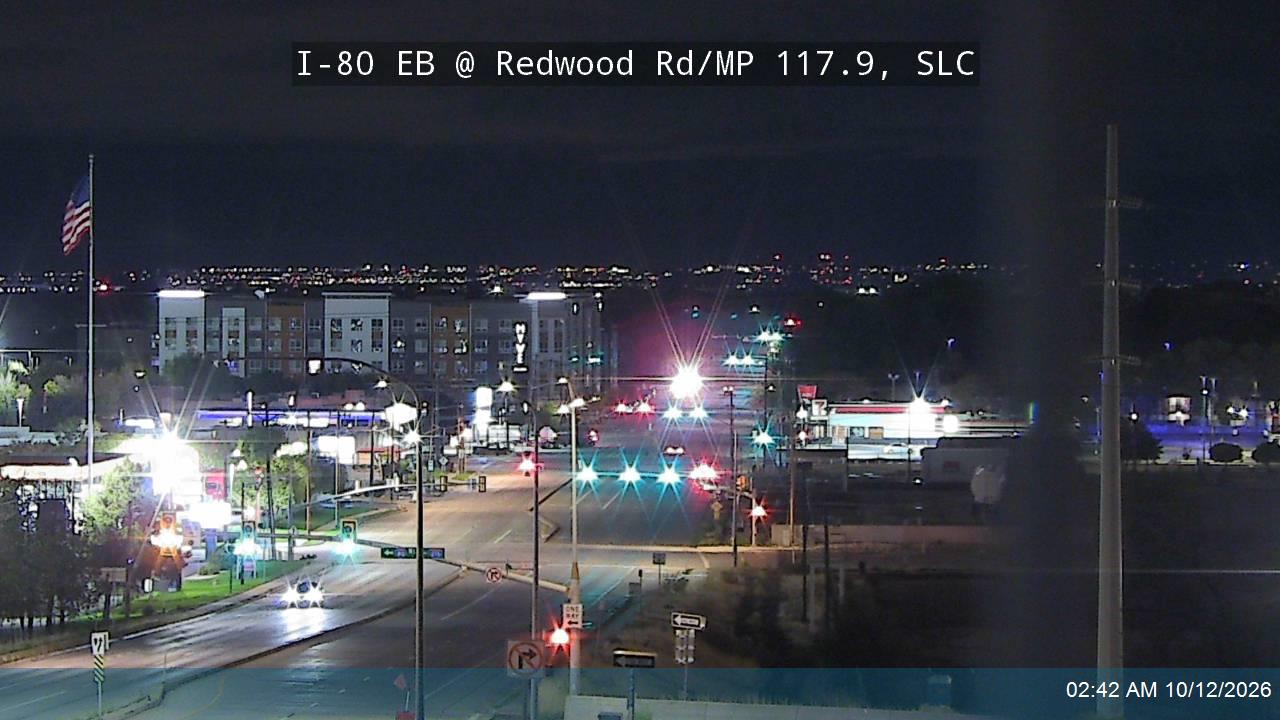 I-80 EB @ Redwood Rd / SR-68 / MP 117.9, SLC