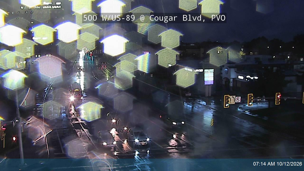 500 W / State St / US-89 @ Cougar Blvd / Columbia Ln / 1230 N, PVO
