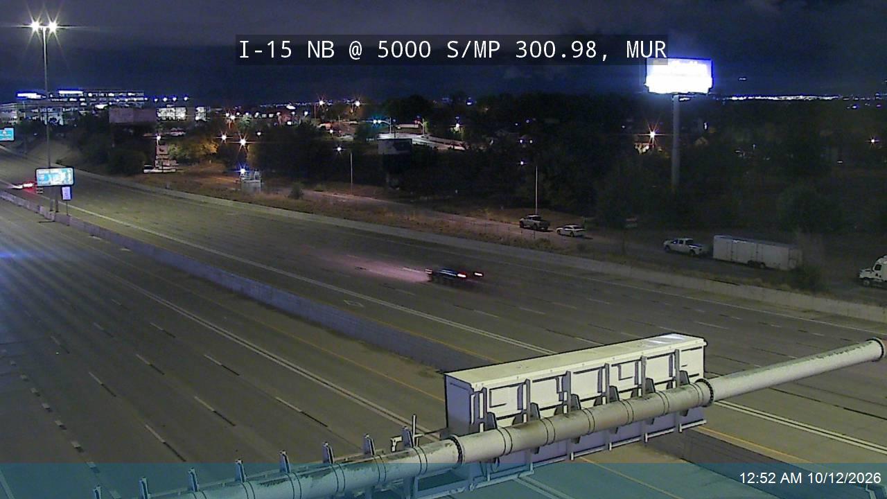 I-15 NB @ 5000 S / MP 301, MUR