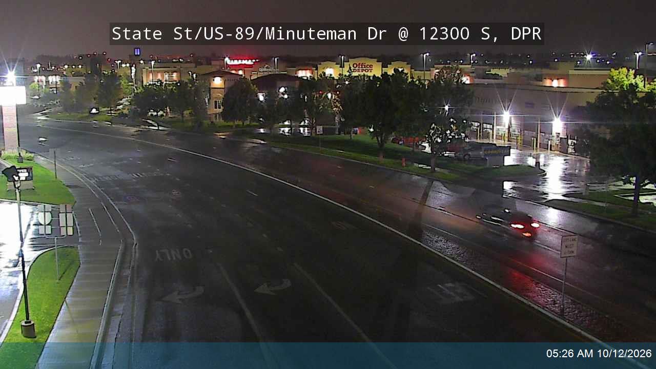 State St / US-89 / Minuteman Dr @ 12300 S / SR-71, DPR