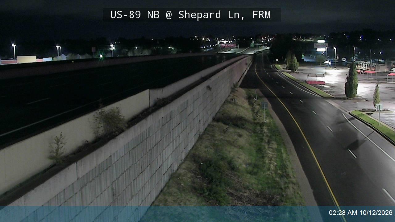 US-89 NB @ Shepard Ln, FRM
