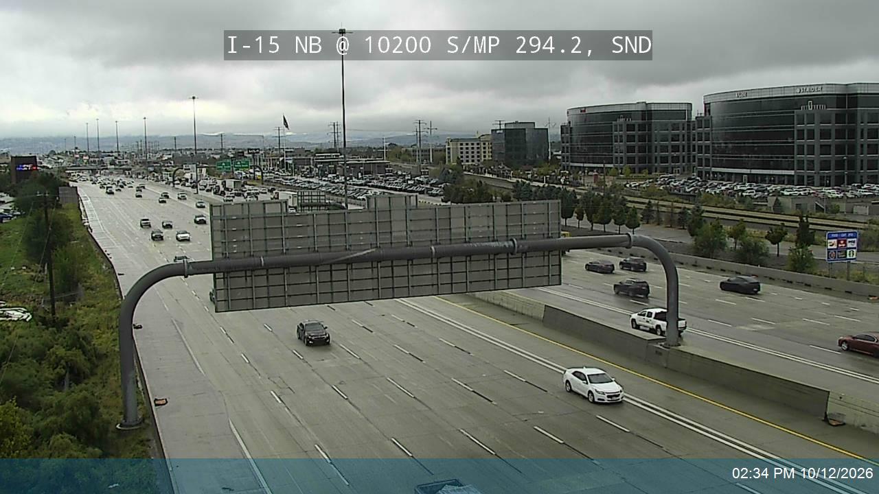 I-15 NB @ 10200 S / MP 294.2, SND