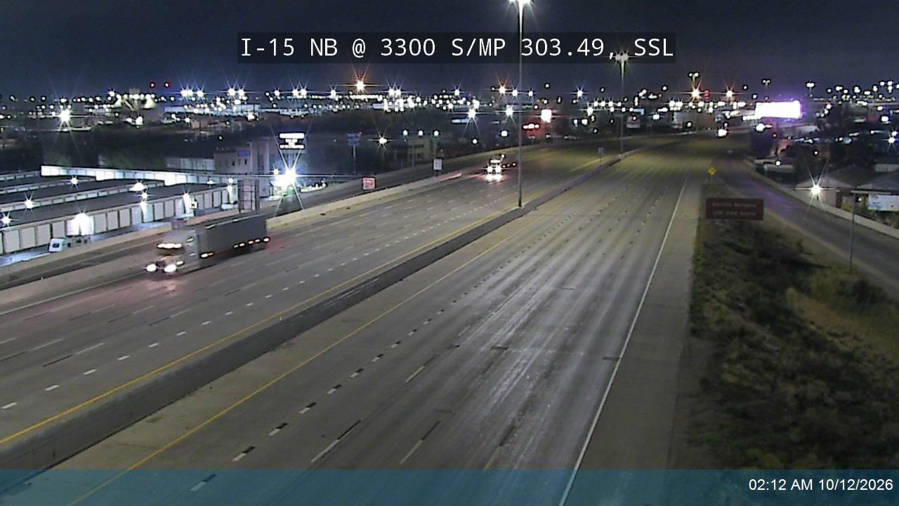 I-15 NB @ 3300 S / SR-171 / MP 303.49, SSL