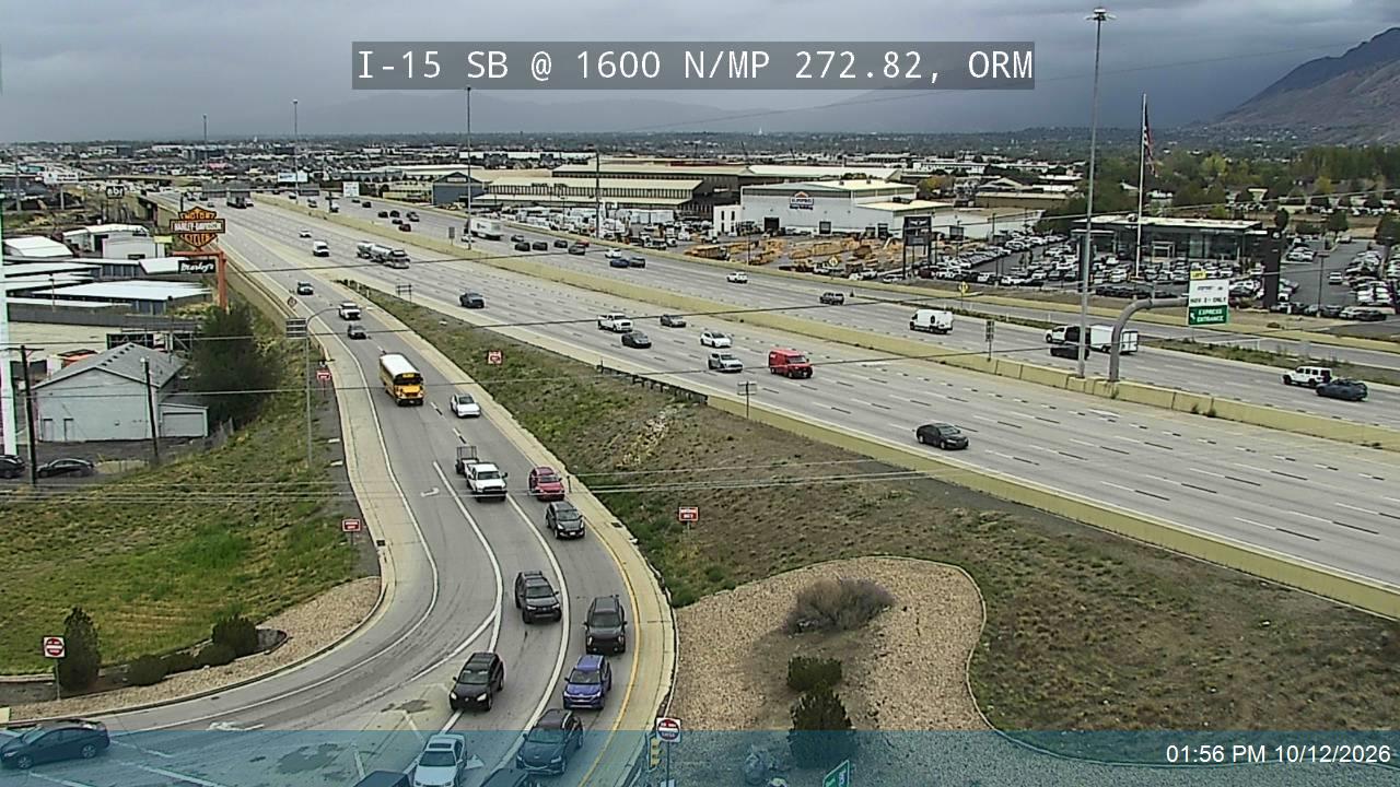 I-15 SB @ 1600 N / SR-241 / MP 272.82, ORM
