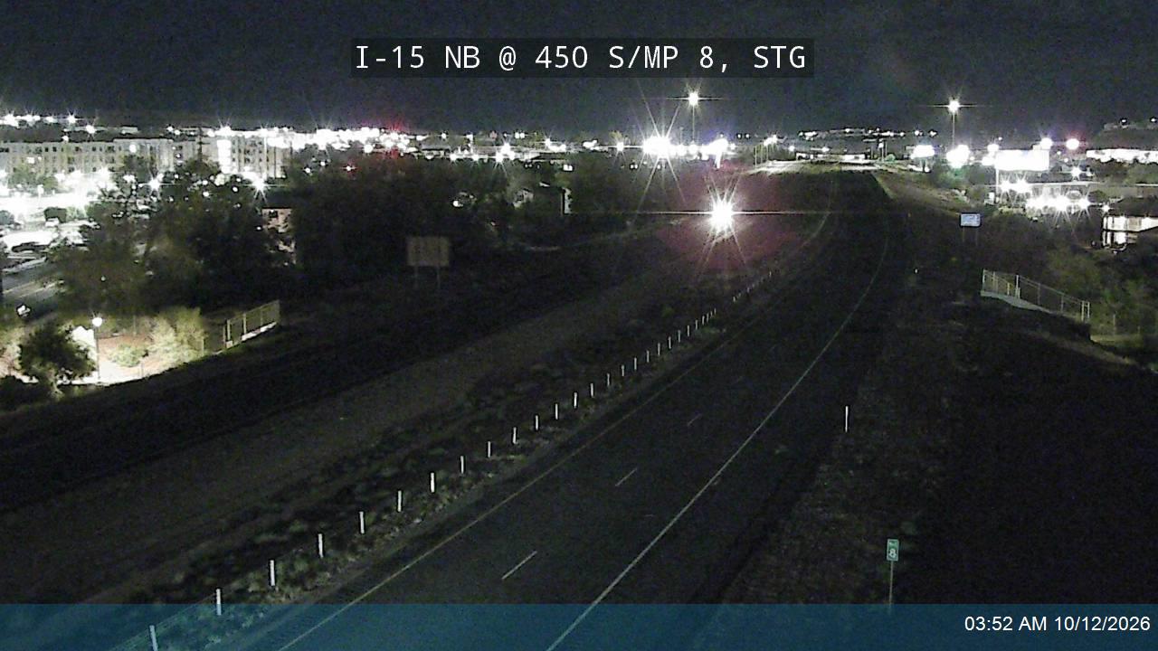 I-15 NB @ 450 S / MP 8, STG