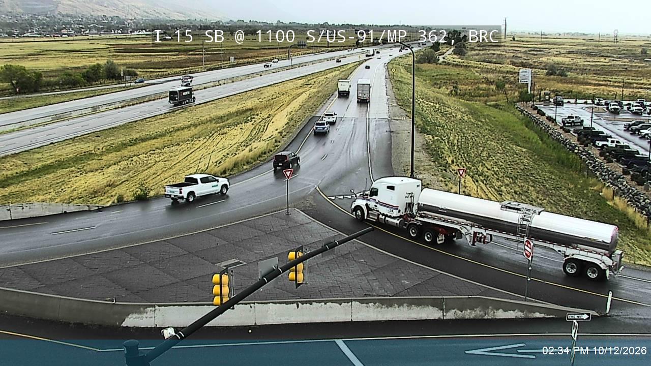 I-15 SB @ 1100 S / US-91 / MP 362, BRC