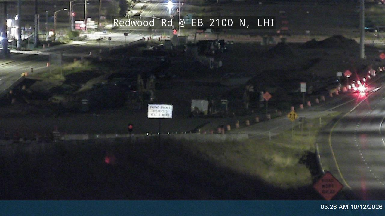 Redwood Rd / SR-68 @ EB 2100 N / SR-194, LHI