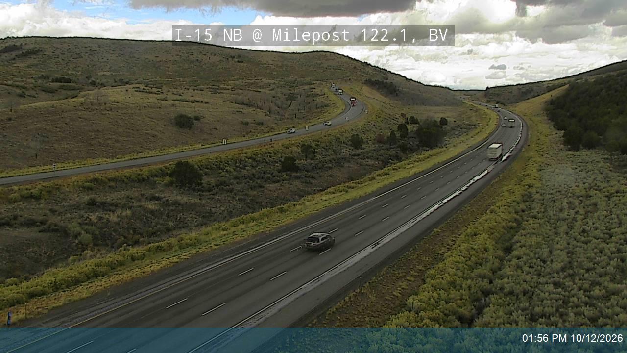 I-15 NB @ Milepost 122.1, BV