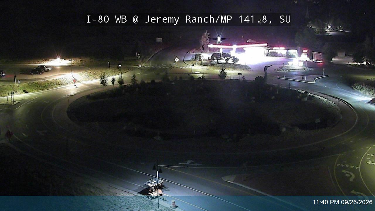 I-80 WB @ Jeremy Ranch/ MP 141.8, SU