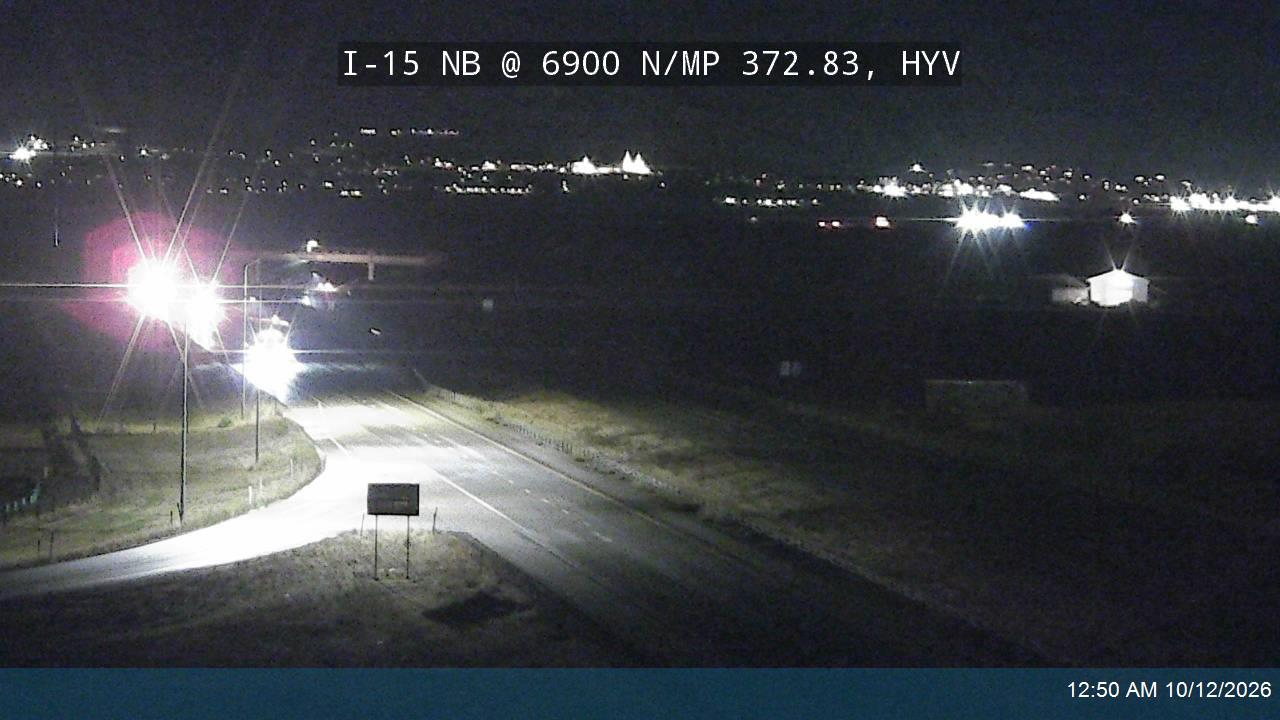 I-15 NB @ 6900 N / SR-240 / MP 372.83, HYV