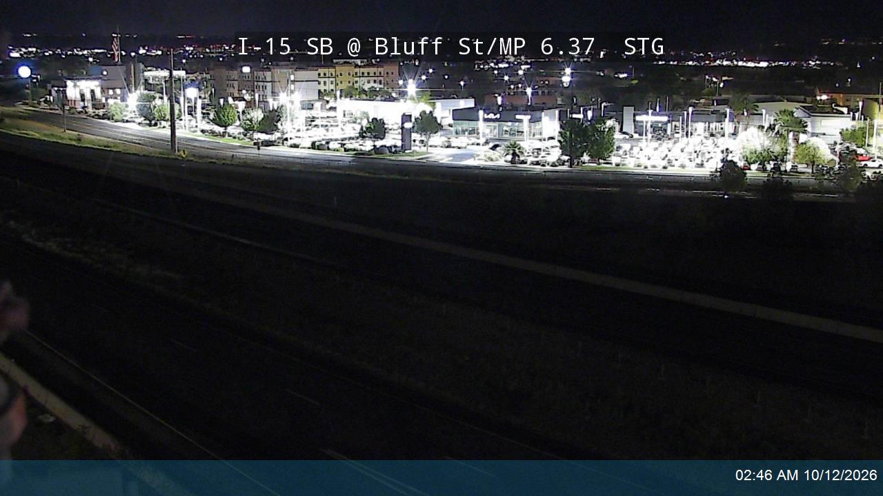 I-15 SB @ Bluff St / SR-18 / MP 6.37, STG