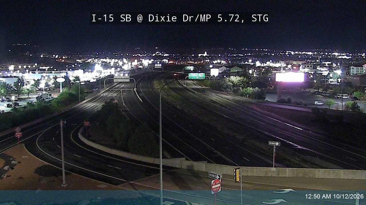 I-15 SB @ Dixie Dr / MP 5.72, STG