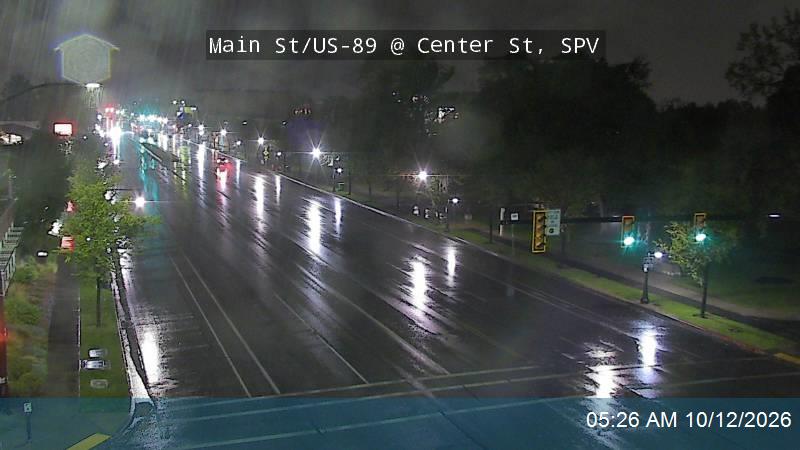 Main St / US-89 @ Center St, SPV