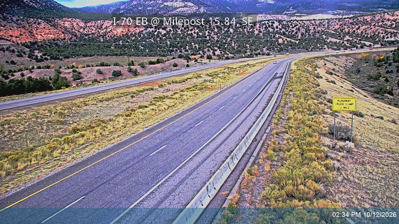 I-70 EB @ Milepost 15.84, SE